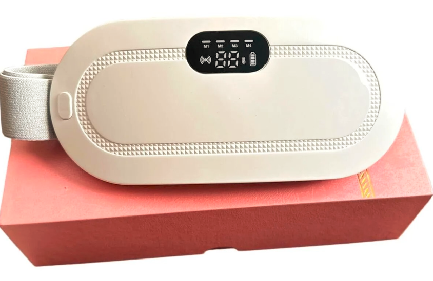 Fast Pain Relief Devices – Cordless Period Cramp Relief Heating Belt (4-Speed + Massage Modes)