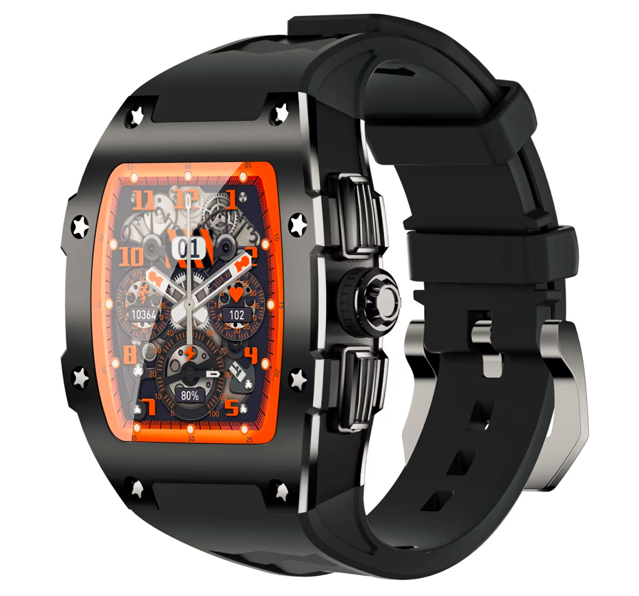 Luxury Skeleton Smart Watch WS-51 – Full Touch Screen Waterproof and HD Calling Android