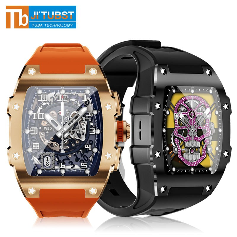Luxury Skeleton Smart Watch WS-51 – Full Touch Screen Waterproof and HD Calling Android