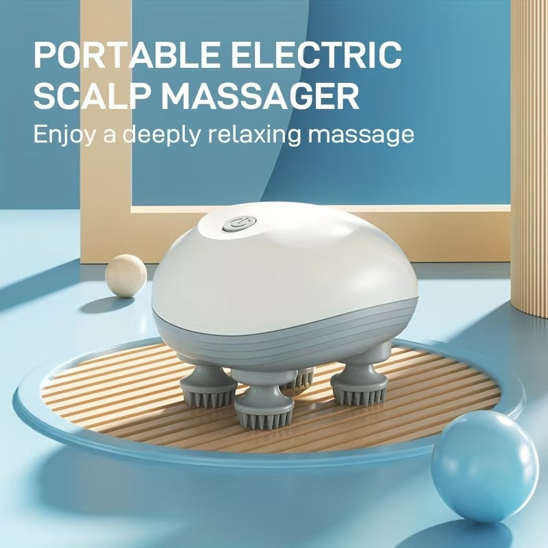 Electric Full Body Massager – Scalp, Neck & Muscle Relaxation Device