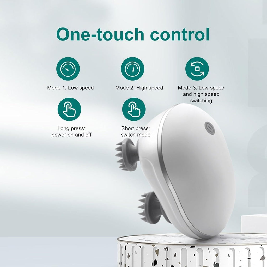 Electric Full Body Massager – Scalp, Neck & Muscle Relaxation Device