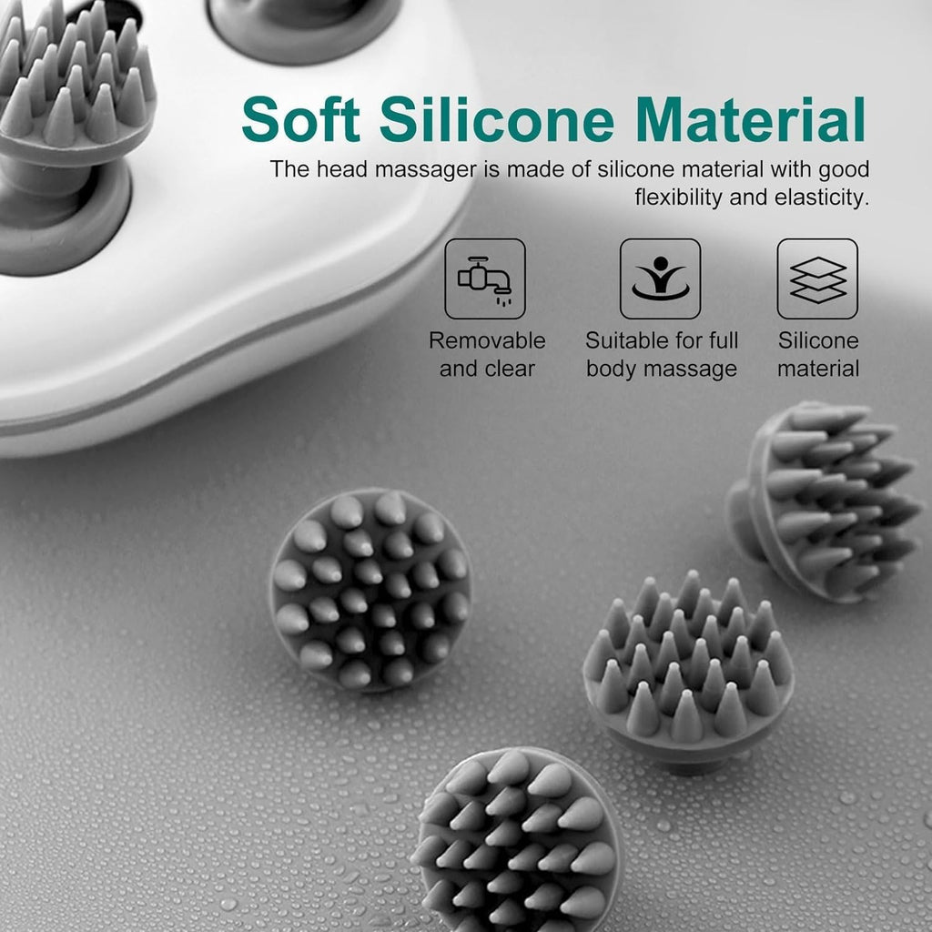 Electric Full Body Massager – Scalp, Neck & Muscle Relaxation Device