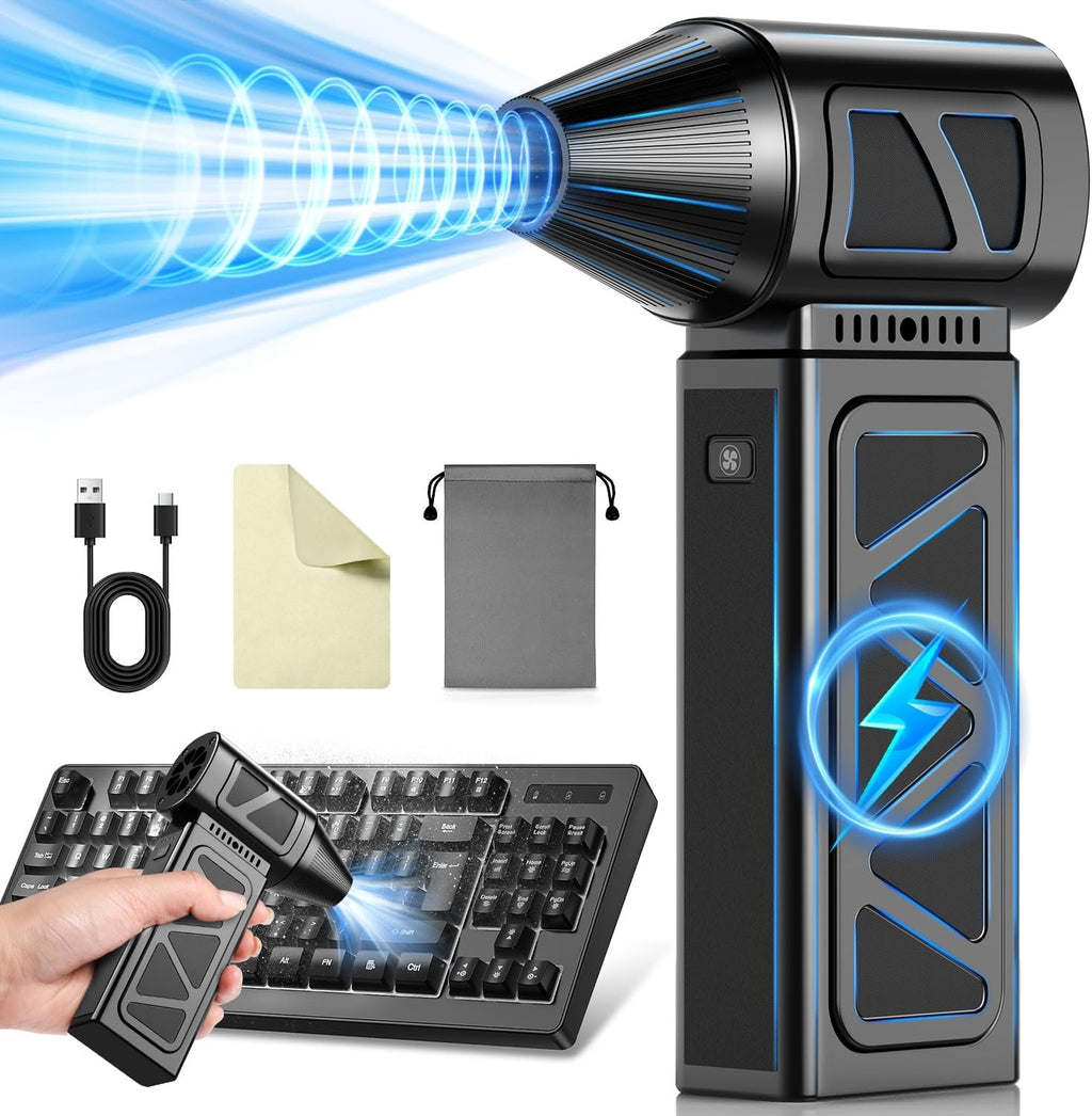 Portable High-Power Electric Air Duster & Blower – Multi-Purpose Cleaning Tool