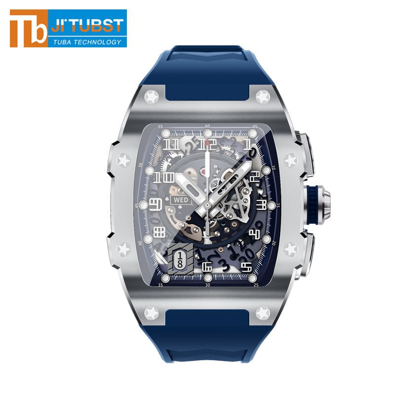 Luxury Skeleton Smart Watch WS-51 – Full Touch Screen Waterproof and HD Calling Android